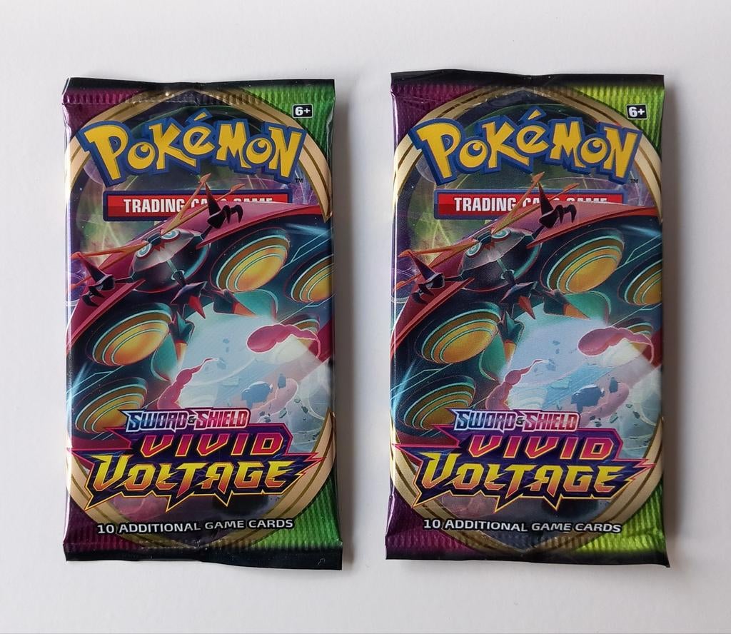 2 x SWSH Vivid Voltage Boosterpacks, Ophalen of Verzenden