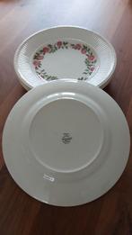 Wedgwood Rosalind dinerborden, Huis en Inrichting, Keuken | Servies, Ophalen, Zo goed als nieuw, Bord(en), Wedgwood