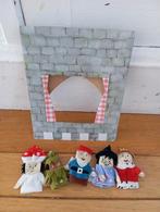 Kartonnen poppenkast met 5 vingerpoppetjes van IKEA, Ophalen of Verzenden, Jongen of Meisje