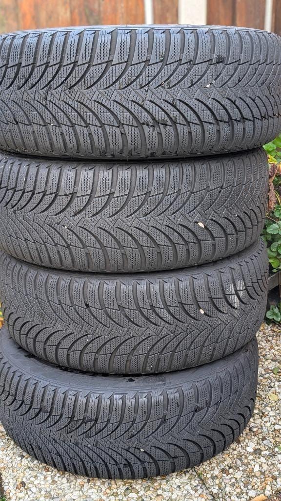 Aluminium velgen met winterbanden c200 w205 mercedes, Ophalen