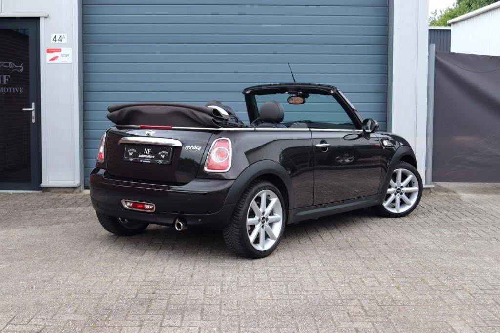 Mini CABRIO Cabrio Cooper R57 - Highgate - Chique!, Auto's, Mini, Gebruikt, 4 stoelen, Leder, Handgeschakeld