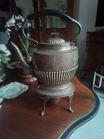 Antieke verzilverde bouilloire, Ophalen of Verzenden