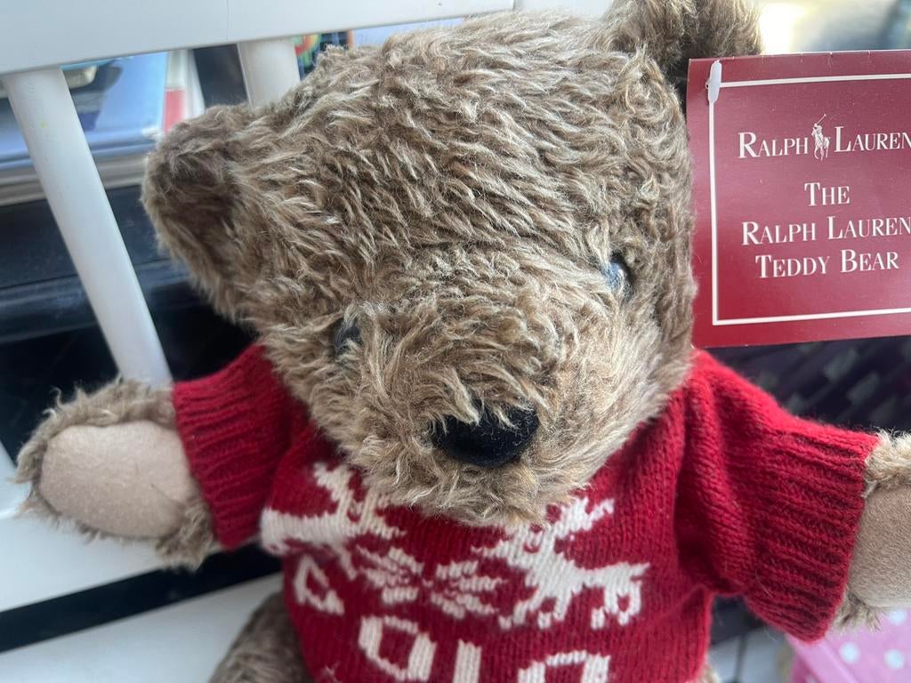 Nieuwe Ralph Lauren beren 1grote  en een tweeling kleiner, Ophalen of Verzenden, Nieuw, Stoffen beer, Overige merken