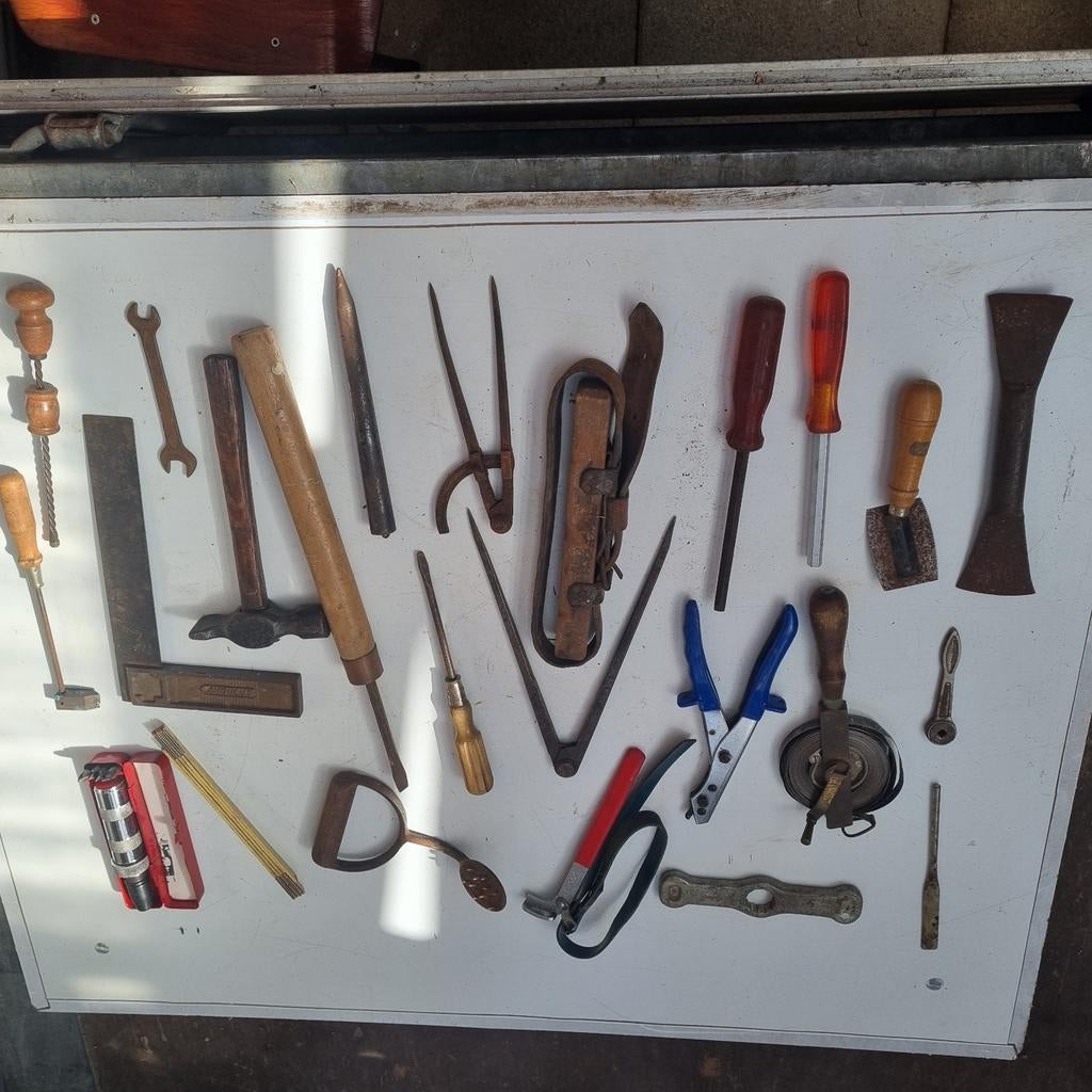 Partij oude en professionele gereedschappen oa auto, Auto diversen, Autogereedschap, Ophalen, Nieuw