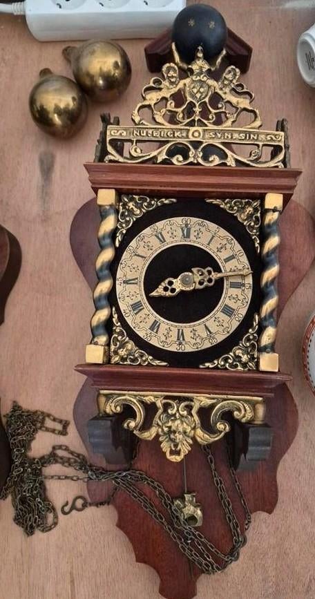Zaanse klok, Huis en Inrichting, Woonaccessoires | Klokken, Ophalen, Gebruikt, Wandklok