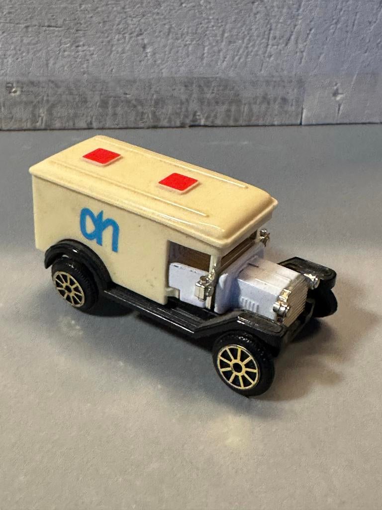 2x AH President autootjes - Verzamelmodel - Uniek, Ophalen of Verzenden, Gebruikt, Auto