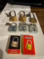 Assortiment ABUS hangsloten nieuw, Ophalen of Verzenden, Zo goed als nieuw, Koper of Messing, Slot