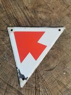 Emaille bord pijl/wegwijzer/richtingwijzer, Ophalen of Verzenden