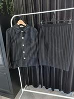 Stizzoli wollen mantelpak maat L, Kostuum of Pak, Maat 42/44 (L), Zo goed als nieuw, Stizzoli