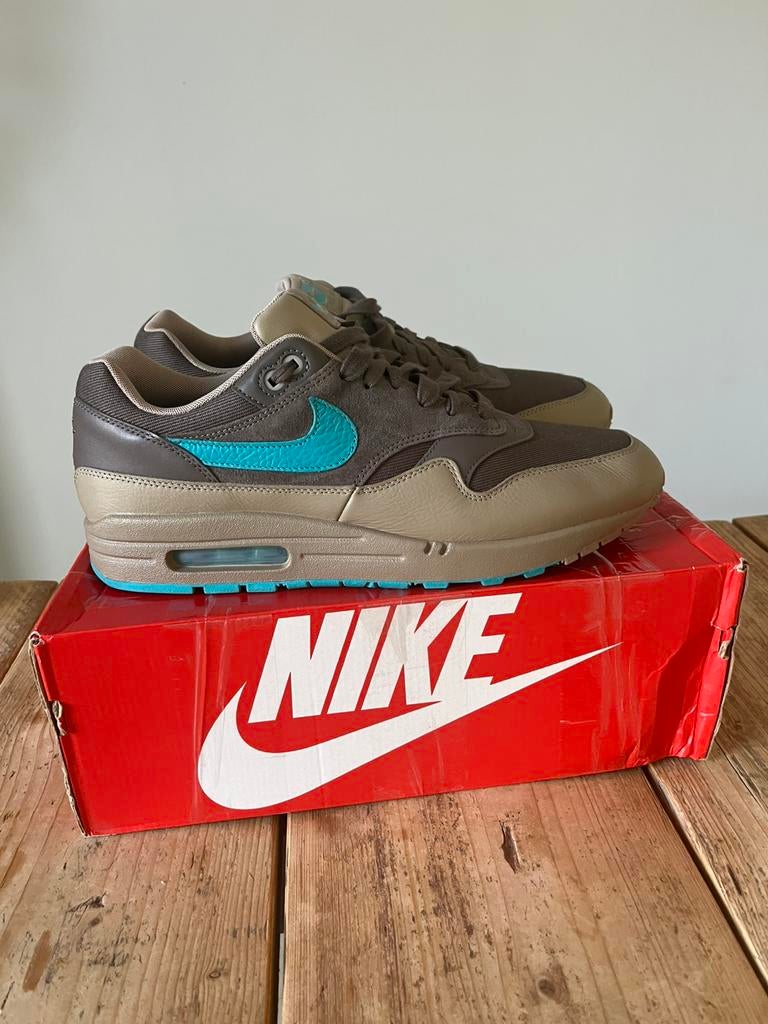 Nike Air Max 1 Ridgerock maat 45 als nieuw, Kleding | Heren, Schoenen, Overige kleuren, Nieuw, Ophalen of Verzenden, Sneakers of Gympen