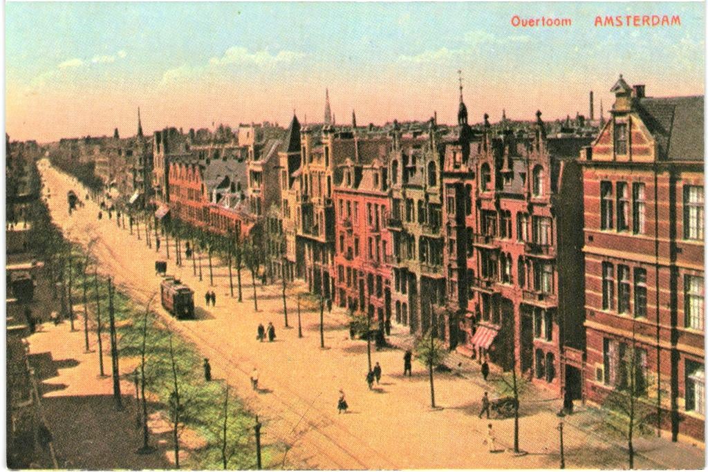 801288 Amsterdam 700 Jaar Overtoom _Nette kaart Onbeschreven, Verzenden, 1960 tot 1980, Ongelopen, Noord-Holland