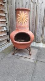 Terracotta buitenhaard... zeer goede kwaliteit, Ophalen, Zo goed als nieuw