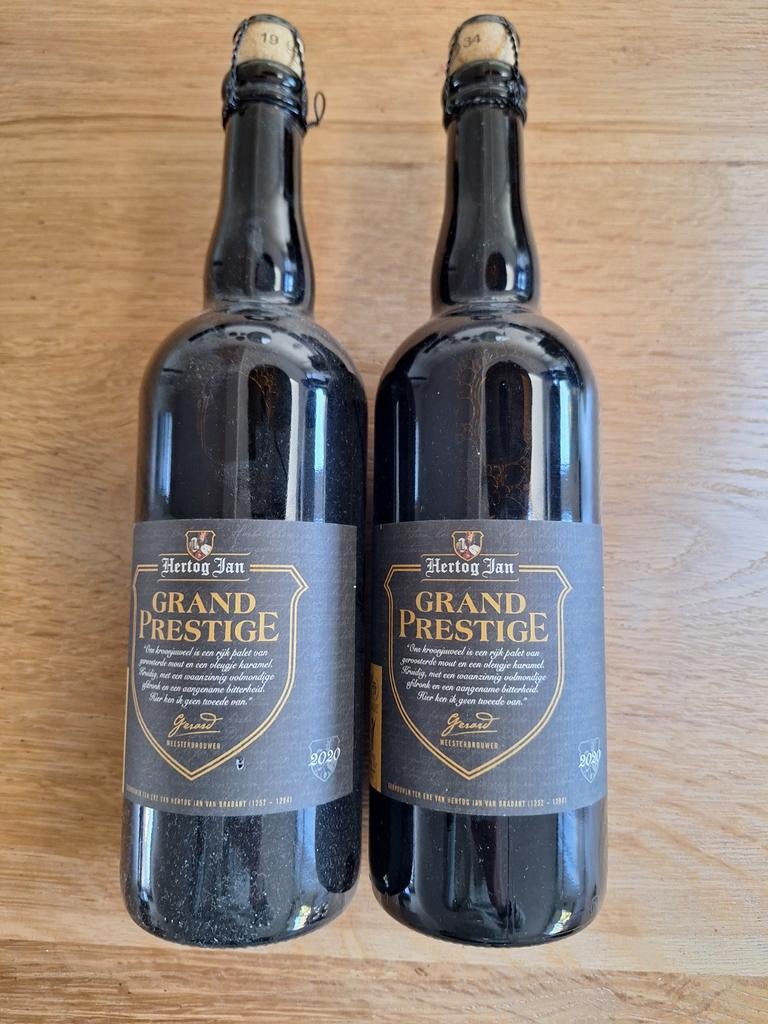 2 Flessen 75 cl Grand Prestige 2020, Ophalen of Verzenden, Nieuw, Flesje(s), Hertog Jan