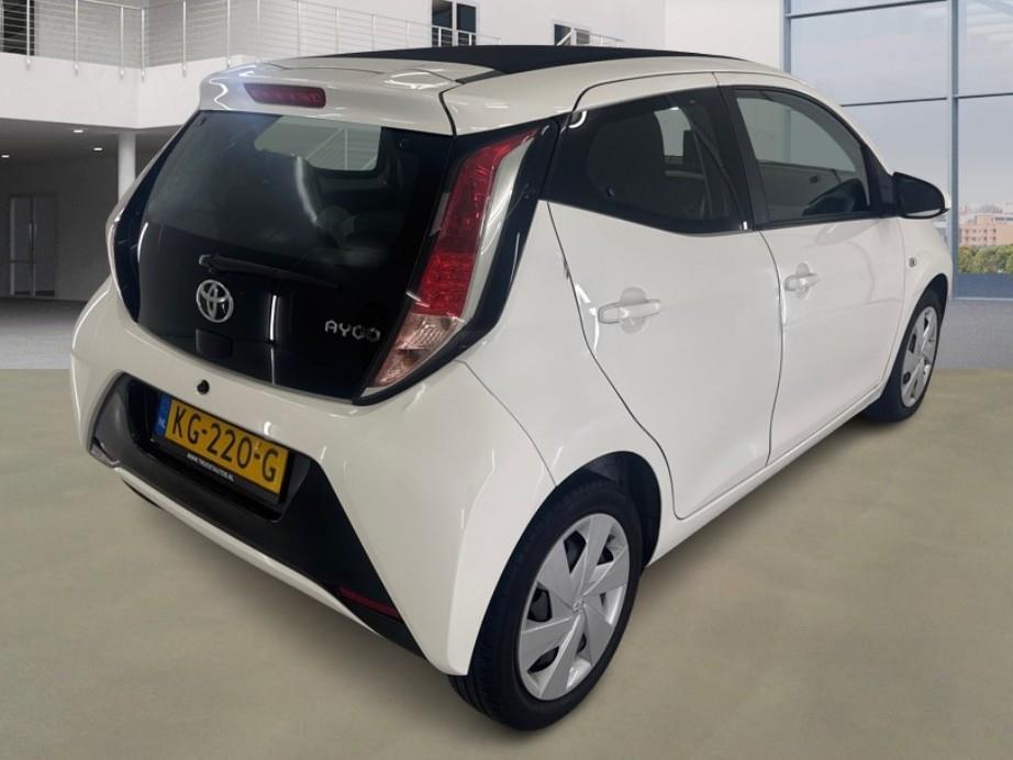 Toyota Aygo 1.0 VVT-i x-wave Cabrio-TOP +NAP NL-auto, Auto's, Voorwielaandrijving, Gebruikt, Euro 6, 4 stoelen