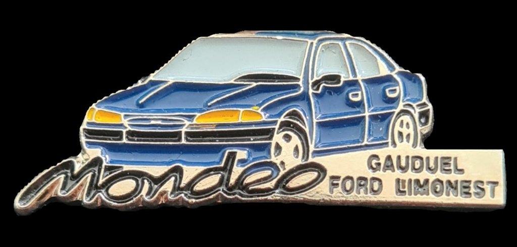 Ford Mondeo- Gauduel Limonest pin, Verzenden, Nieuw, Transport, Speldje of Pin