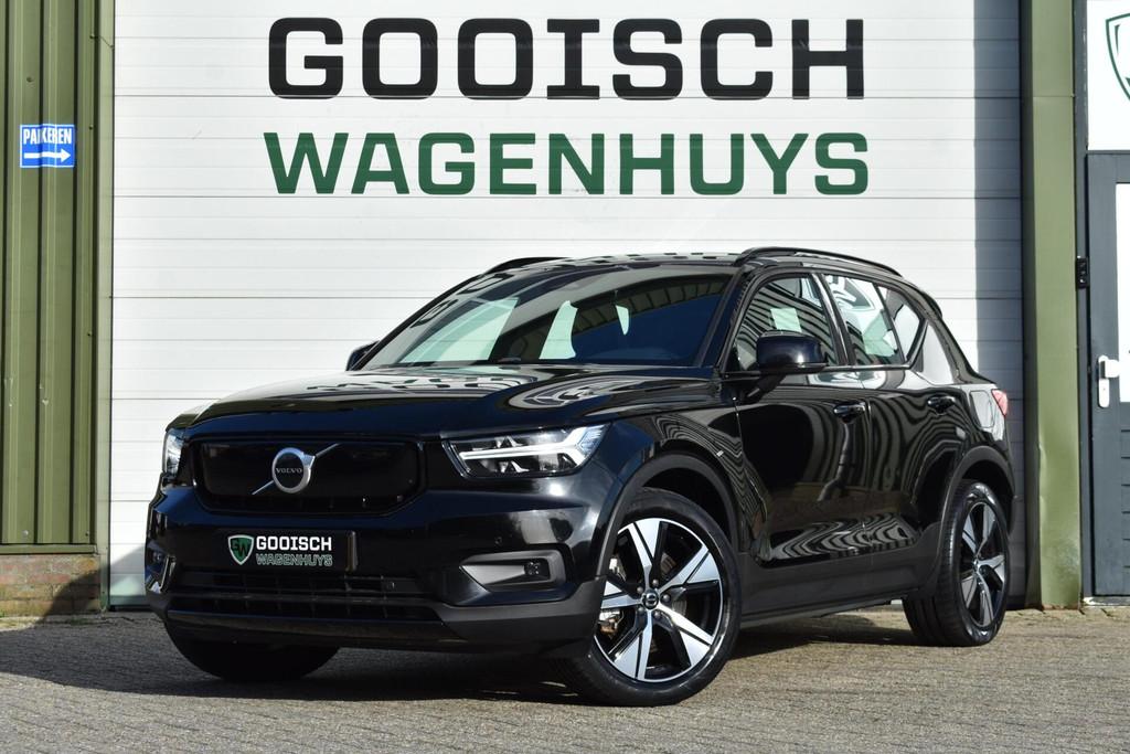 Volvo XC40 Recharge P8 AWD R-Design | Warmtepomp | Stoel/Stu, Auto's, Volvo, Met garantie (alle), Zwart, Origineel Nederlands