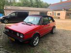 Volkswagen Golf 1.8 Cabriolet K6 1984 Rood, Auto's, Volkswagen, Voorwielaandrijving, Cabriolet, 499 kg, 1200 kg