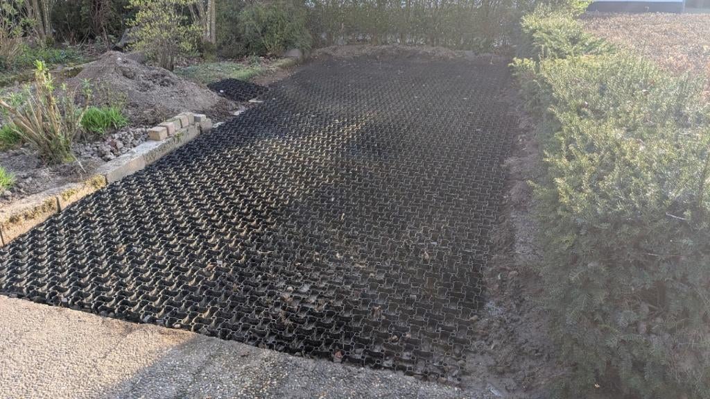 grindroosters/grasroosters 5m2, Tuin en Terras, Ophalen, Overige materialen, Zwart, Overige typen