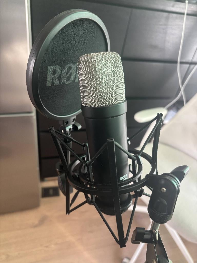RØDE NT1 Signature Series – complete set in doos, Muziek en Instrumenten, Ophalen of Verzenden, Zo goed als nieuw, Studiomicrofoon