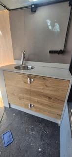 keukenblok keuken 133x55, Gebruikt, Enkelwandige keuken, Ophalen of Verzenden, Hout