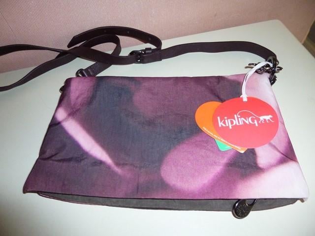 Kipling Helena clutch tas(nr.1 D2), Ophalen of Verzenden, Nieuw, Paars, Overige typen