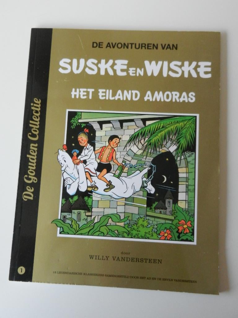 Suske en Wiske - Het Eiland Amoras, Eén stripboek, Ophalen of Verzenden, Nieuw