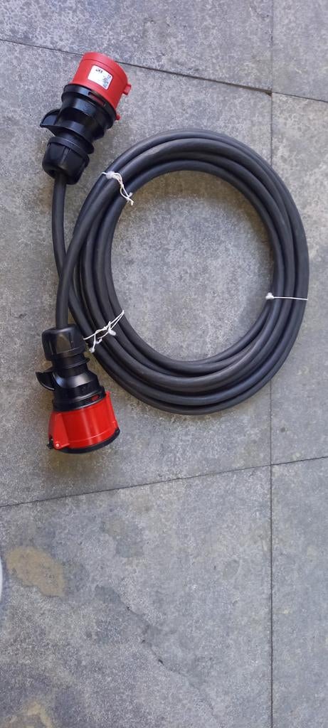 4x 10mtr. Verlangkabel 32A 5G6mm2, nieuw!, Ophalen, Nieuw, Kabel of Snoer