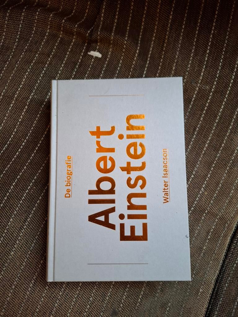 Albert Einstein biografie 650 pagina's, Ophalen of Verzenden