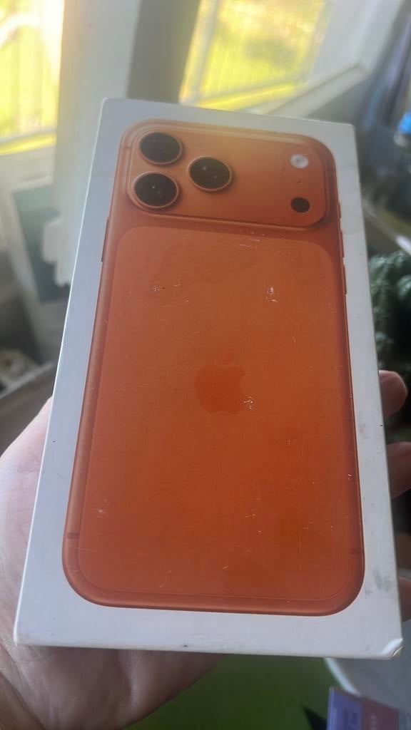 New- Sealed Apple Iphone 17 PRO MaX 2 TB Cosmic Orange, Telecommunicatie, Mobiele telefoons | Apple iPhone, Ophalen of Verzenden