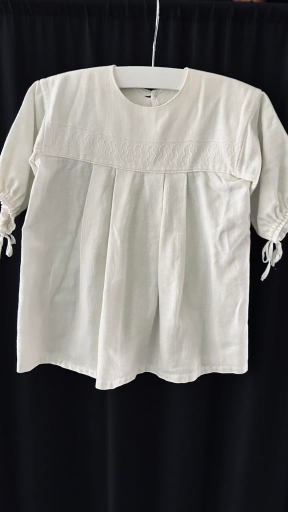 Vintage Baby jurkje, wit, jaren ‘60, Gebruikt, Meisje, Ophalen of Verzenden, X