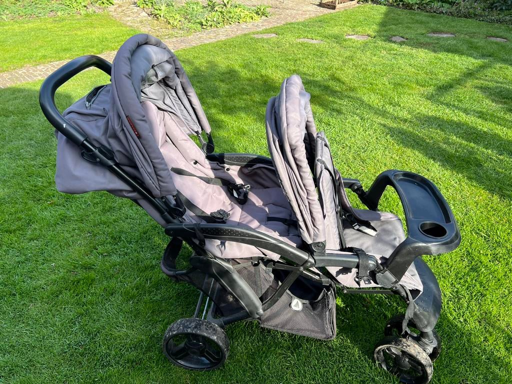 Wandelwagen, dubbele, Ophalen, Gebruikt, Overige merken