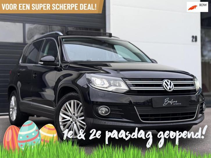 Volkswagen Tiguan 1.4 TSI Cup Edition Panodak | Automaat, Auto's, Volkswagen, Bedrijf, Te koop, Tiguan, ABS, Airbags, Airconditioning