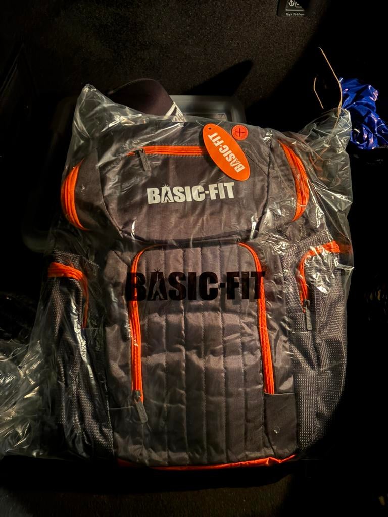 Basic-Fit Rugtas - Nieuw in verpakking, Ophalen of Verzenden, Nieuw, Overige merken