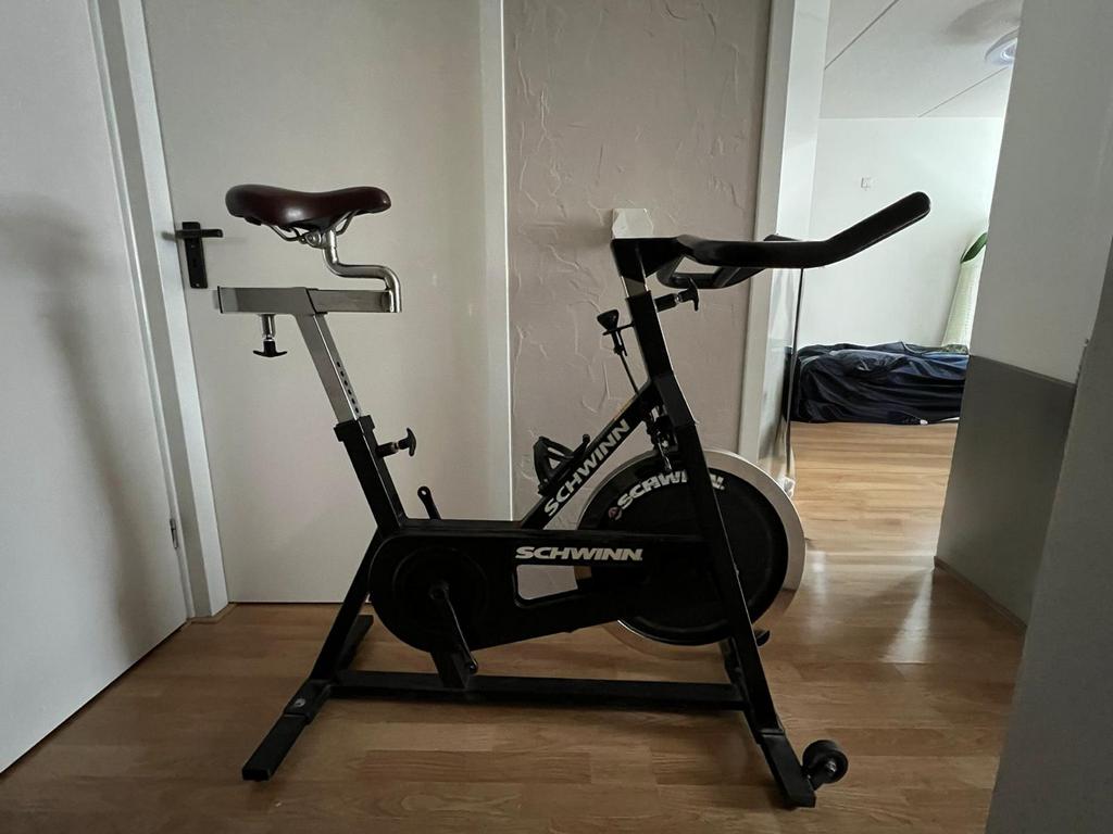 Schwinn spinningfiets, Sport en Fitness, Ophalen, Gebruikt, Spinningfiets, Metaal