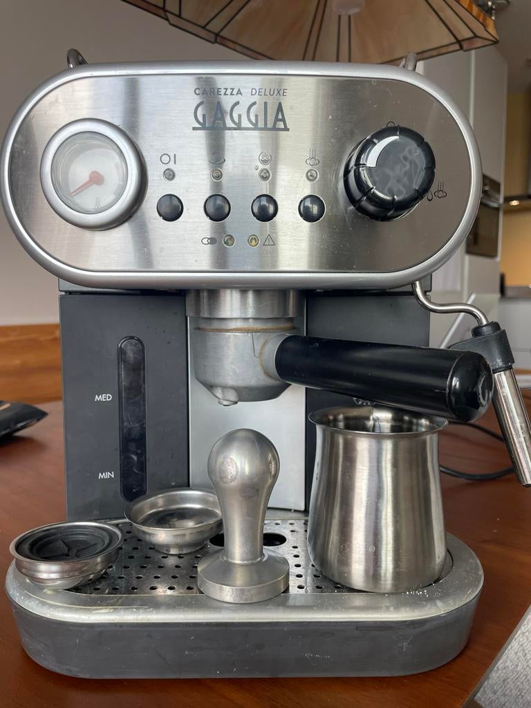 Gaggia Carezza Deluxe koffiezetapparaat, Ophalen, Afneembaar waterreservoir, Gebruikt, Espresso apparaat