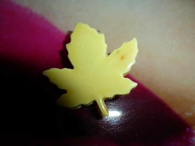 Broche, Sieraden, Tassen en Uiterlijk, Broches, Overige materialen, 4 tot 7 cm, Geel, Nieuw