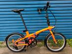 Z.G.A.N Oranje Btwin Tilt 500 Vouwfiets met 7 versnellingen, 20 inch of meer, Versnellingen, Ophalen of Verzenden, Zo goed als nieuw