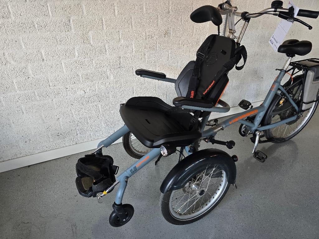 Elektrische Van Raam O-Pair 3 rolstoelfiets (deelbaar), Van Raam, Ophalen of Verzenden, Zo goed als nieuw, Van Raam