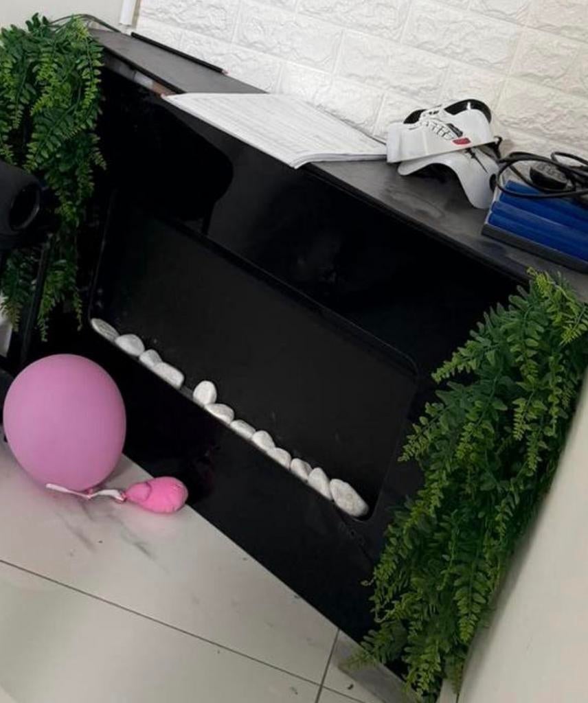 Elektrische sfeerhaard, Ophalen, Zo goed als nieuw, Vijverstofzuiger