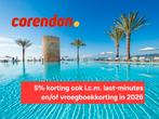 5% Kortingscode Corendon ook icm vroegboekkorting/lastminute, Ophalen of Verzenden, Overige maten, Zwart