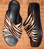 Slippers/ sandalen tijgerprint, Kleding | Dames, Schoenen, Slippers, Shabbies, Ophalen of Verzenden, Zo goed als nieuw