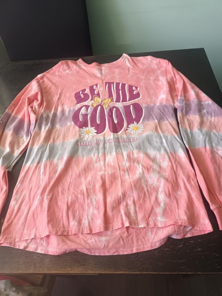 Tie dye longsleeve Simply Southern L, Maat 42/44 (L), Simply Southern, Ophalen of Verzenden, Lange mouw