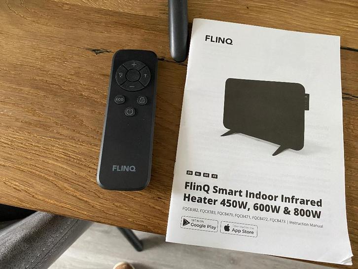Flinq Smart Indoor infrarood Heater, Huis en Inrichting, Kachels, Nieuw, Vrijstaand, Overige soorten, Elektrisch, Ophalen