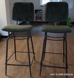 verhoogde barkrukken voor lange mensen, Huis en Inrichting, Barkrukken, Ophalen, 60 tot 90 cm, Zo goed als nieuw, Metaal