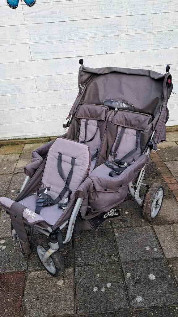 Drielingwagen - Gebruikt, Kinderen en Baby's, Kinderwagens en Combinaties, Gebruikt, Duowagen, Ophalen, Kinderwagen