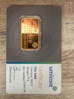 Umicore 20 gram, Ophalen of Verzenden, Goud