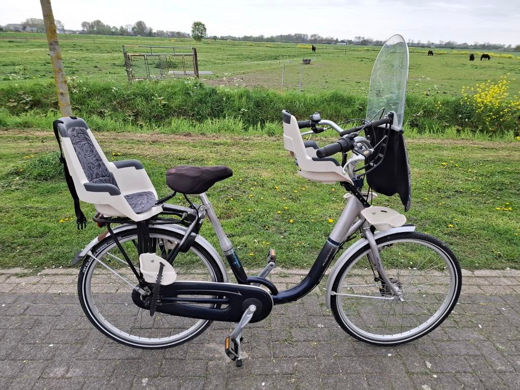Moederfiets, Overige merken, 2 zitjes, Gebruikt, Versnellingen