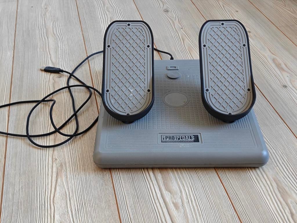 CH Products flight sim rudder pedals, Ophalen of Verzenden, Zo goed als nieuw