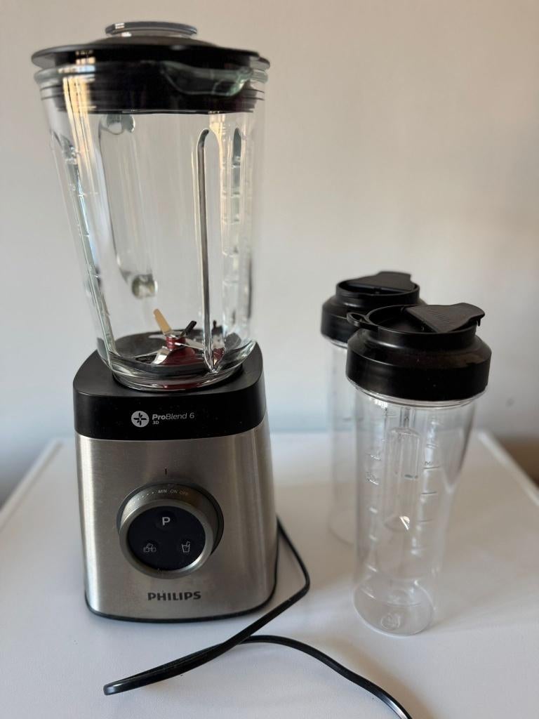 Philips ProBlend HR3655/00 (nooit gebruikt), Witgoed en Apparatuur, Blenders, Ophalen of Verzenden, Nieuw, Blender