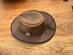Originele Barmah Leren Hoed - Maat Medium, Ophalen of Verzenden, Gedragen, Hoed